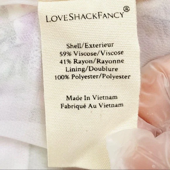 NWT: LOVESHACKFANCY | Amini Floral Mini Dress Size 10 - Picture 8 of 12